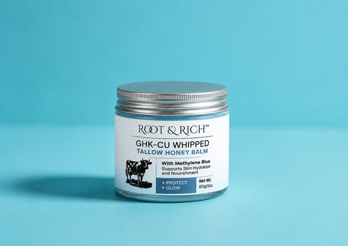 Root & Rich™ GHK-CU Whipped Tallow Honey Balm